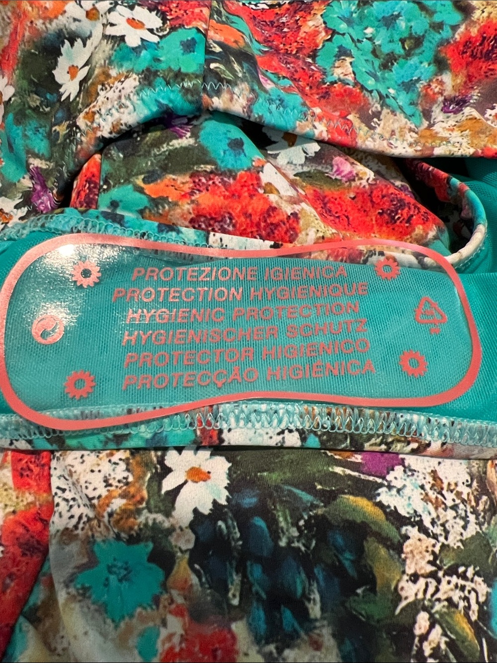 NWT Cosabella Zermatt Floral One Piece Swimsuit Large Italian Luxury Swimwear - Picture 8 of 12